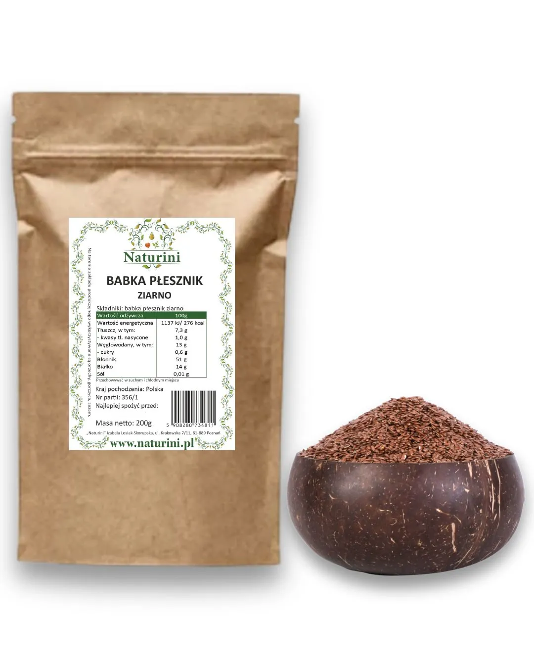 babka płesznik Naturini